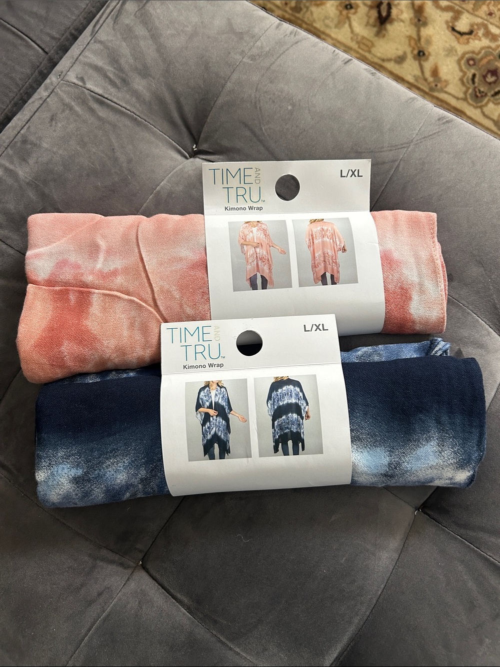 NWT 2 Tie Dyed Kimono Wraps